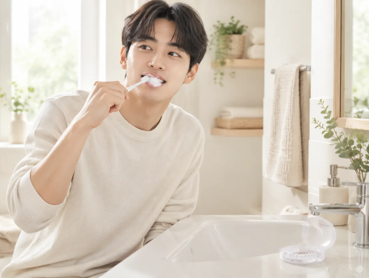 Brush after meals and snacks, then put them back in