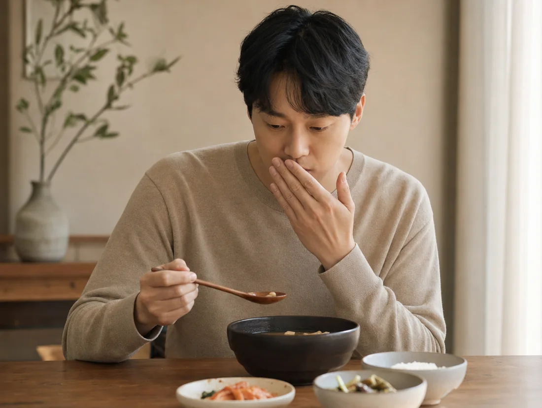 입술·뺨을 깨물지 마세요