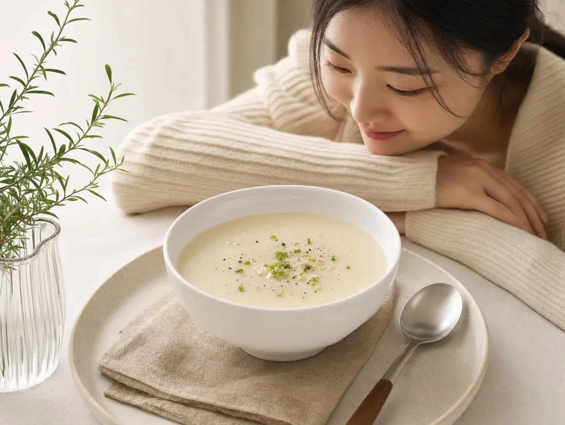 부드러운 음식을 드세요