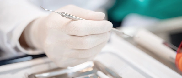 Care until the implant has settled